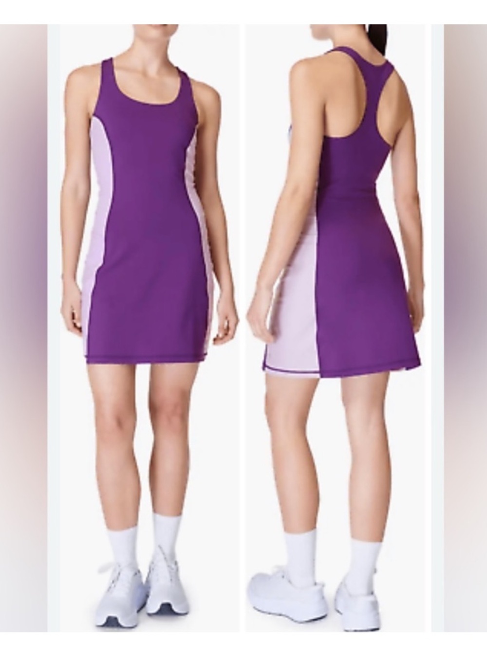 Sweaty Betty Power Workout‎ Dress Performance Small Purple Tennis Pickleball